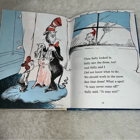 The Cat in The Hat Comes Back 1986 hardback Beginner Books - Picture 9 of 11